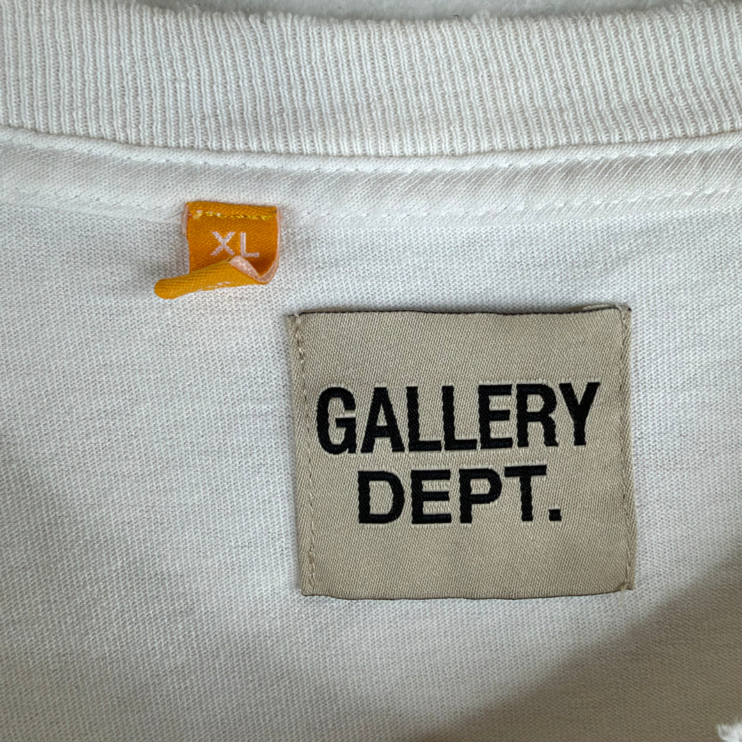 Gallery Dept ATK Glitter Print Logo T-Shirt