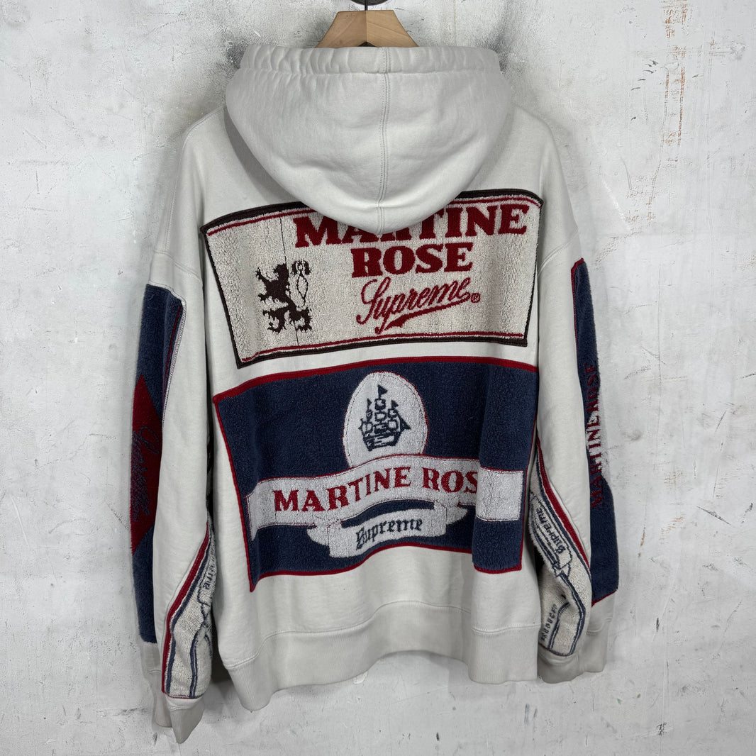 Supreme x Martine Rose Towel Zip Hoodie