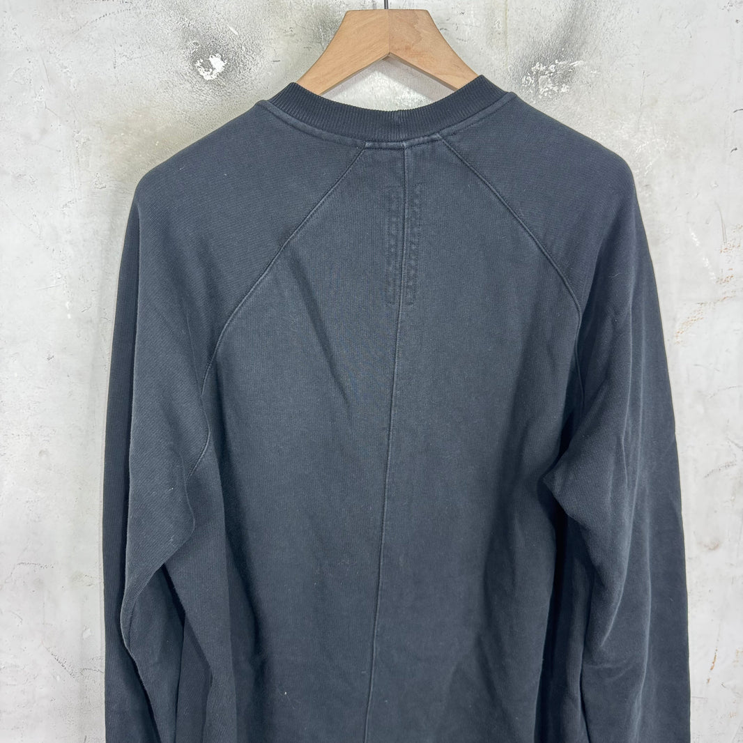 DRKSHDW Black Long Crewneck