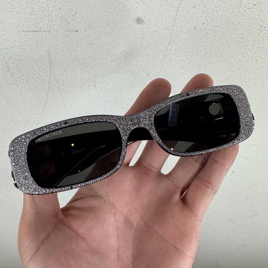 Balenciaga BB0096S Rhinestone Sunglasses