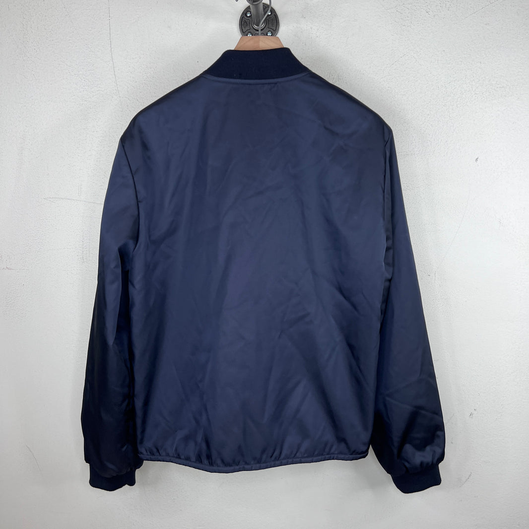 Prada Navy Reversible Bomber Jacket