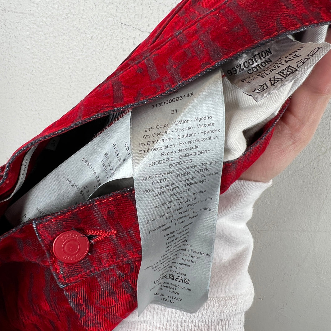 Dior ERL New Year Oblique Pants