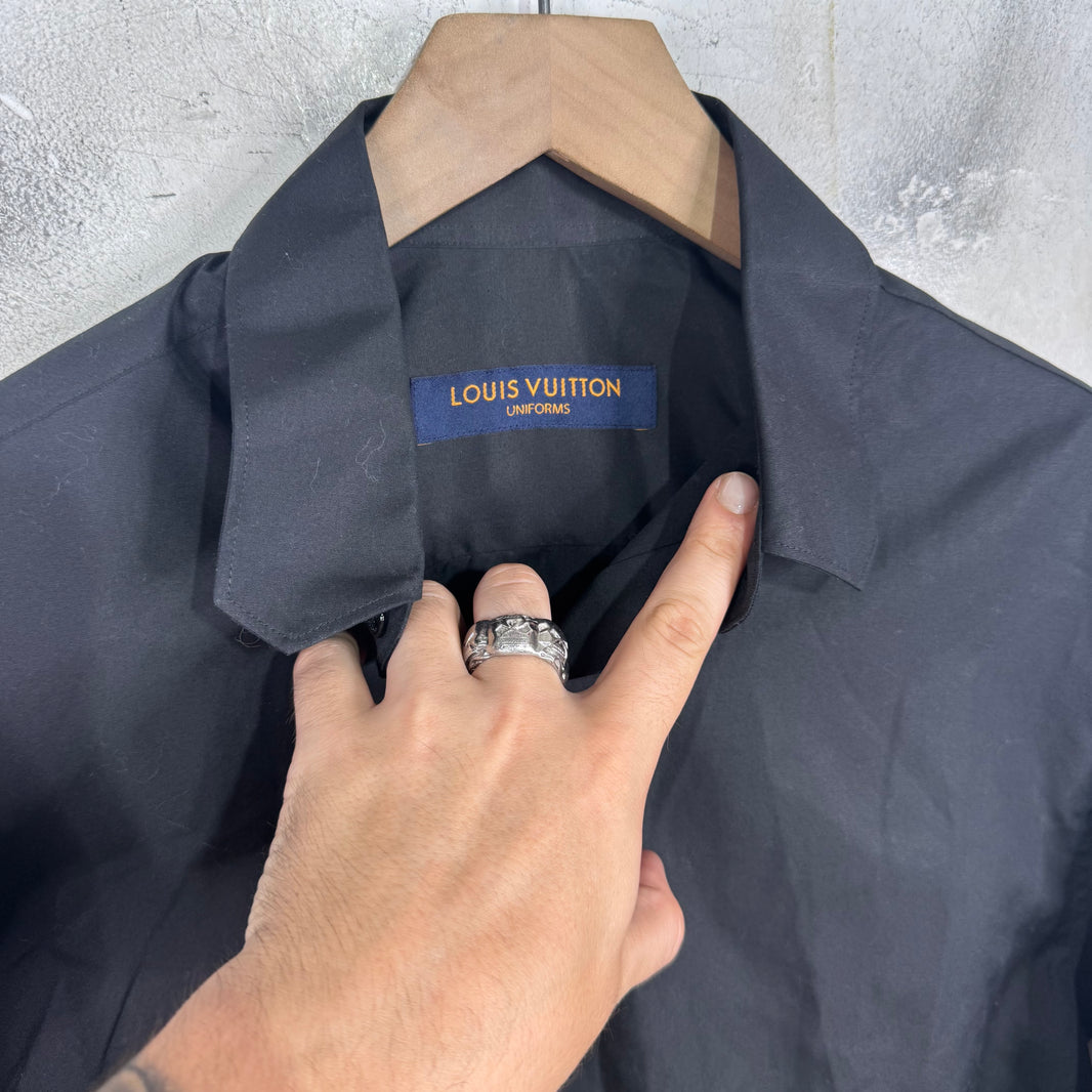 Louis Vuitton Black Uniforme L/S Shirt