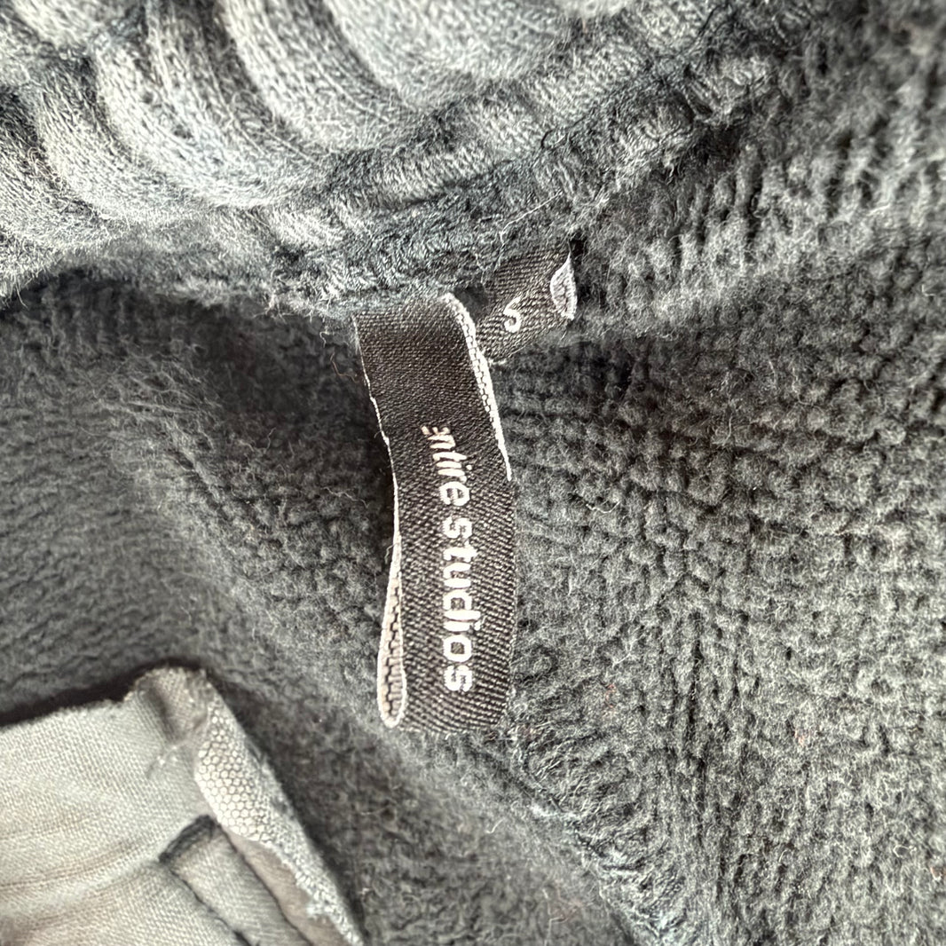 Entire Studios Faded Black Sweatpants