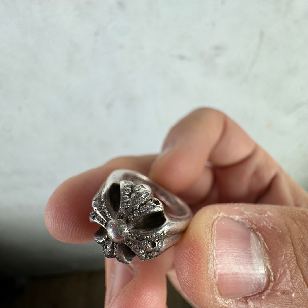 Chrome Hearts Factory CH Plus Cutout Ring