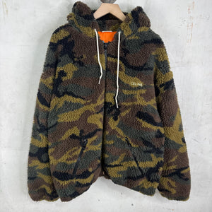 Celine Camo Hooded Fleece