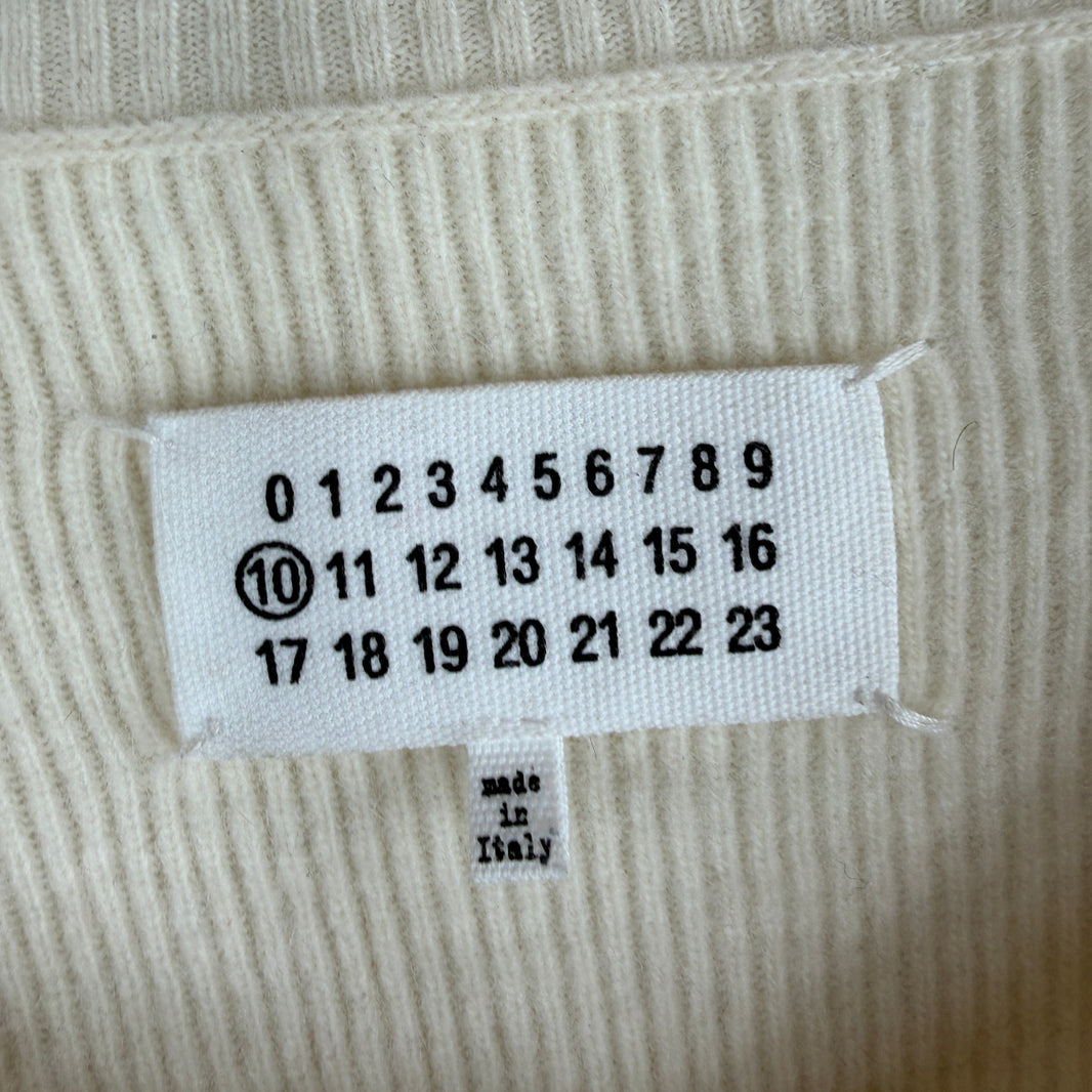 Maison Margiela Striped Knit Sweater