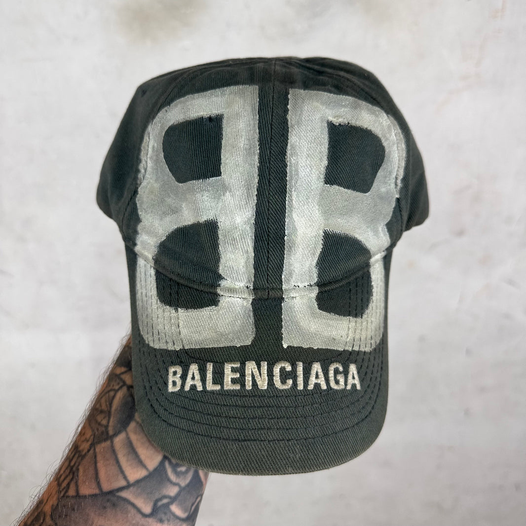 Balenciaga Painted BB Hat