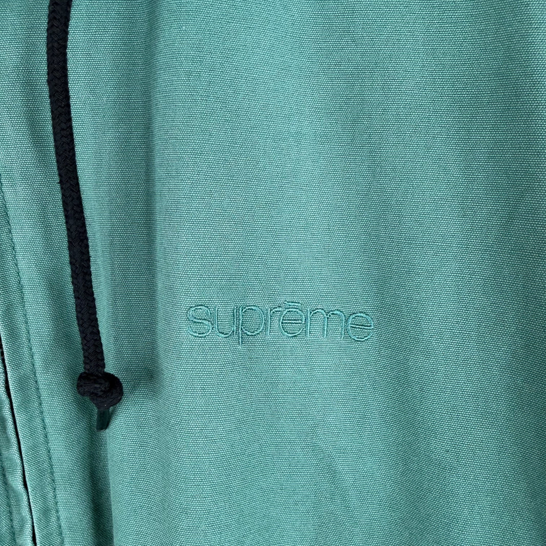 Supreme Leather Collar Work Jacket