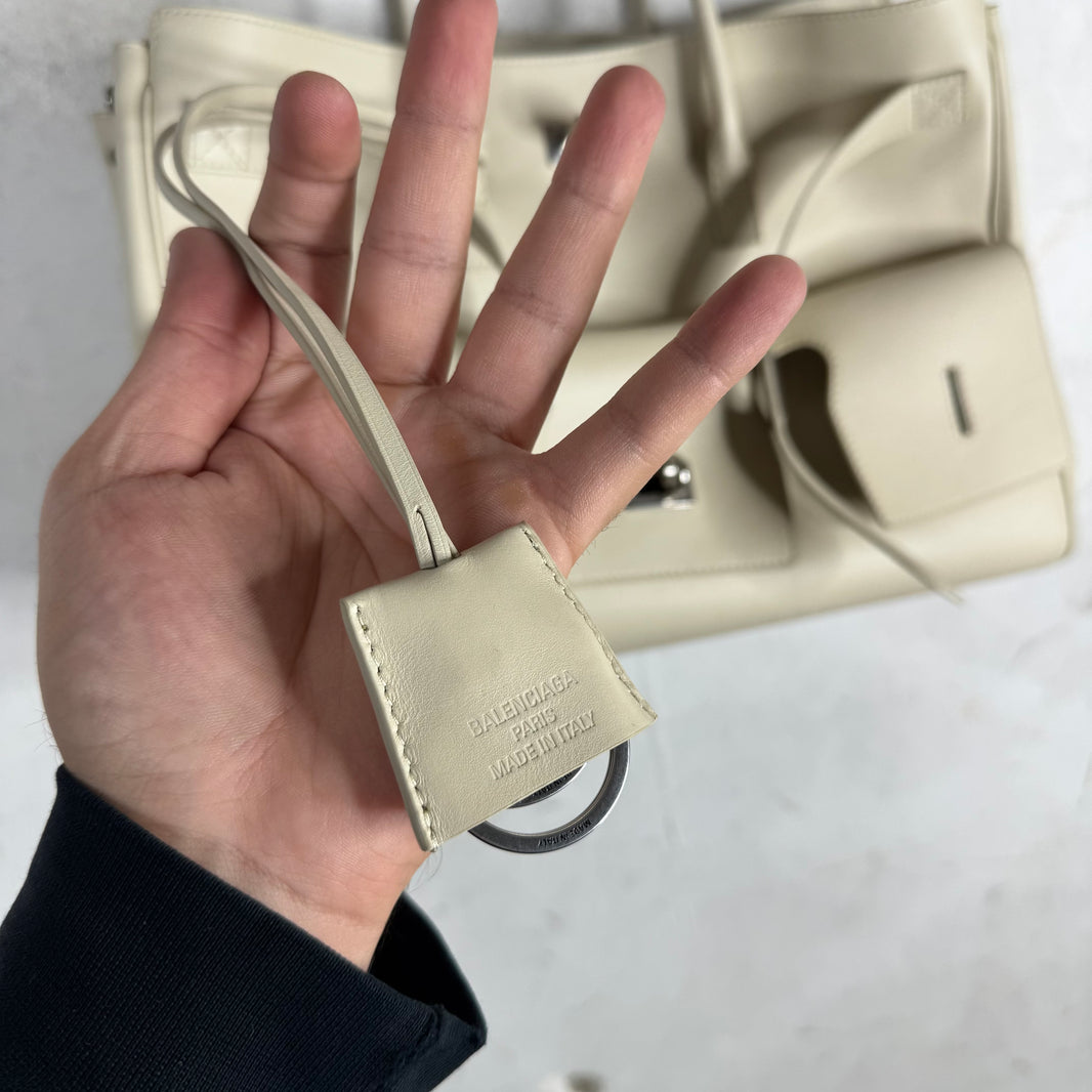 Balenciaga Beige Medium Bel Air Bag