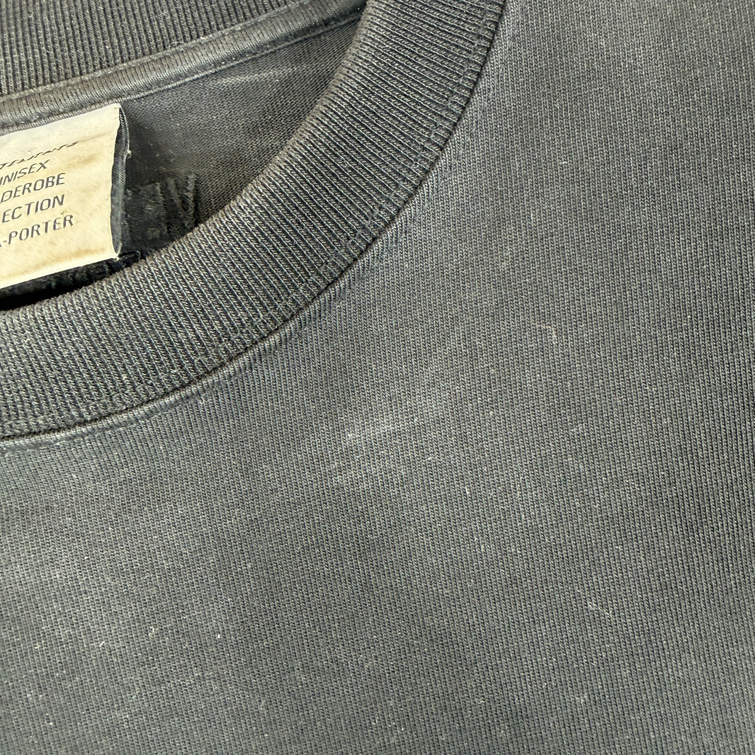 VETEMENTS Black Gothic Logo Longsleeve T-Shirt