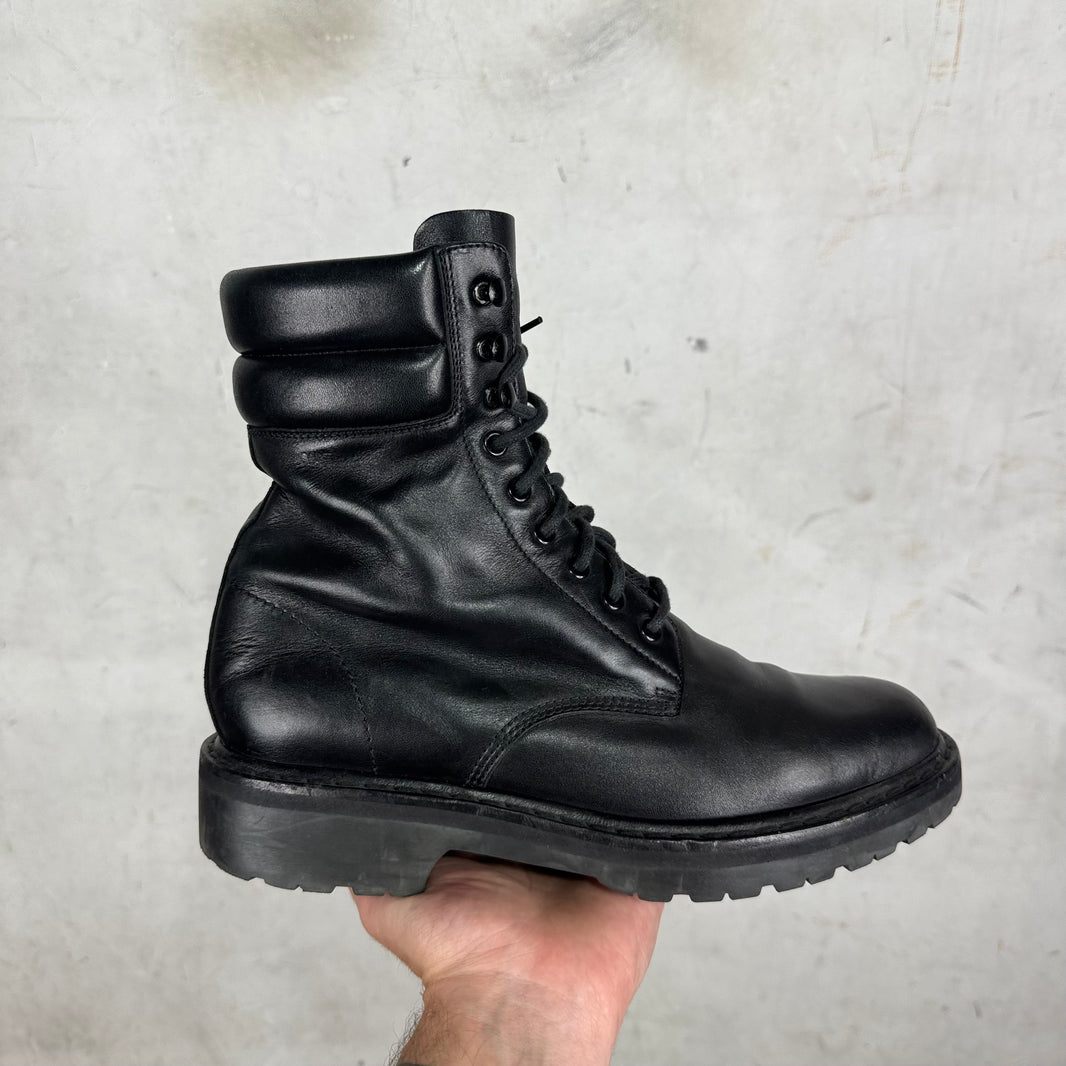 Saint Laurent Black Army Boots