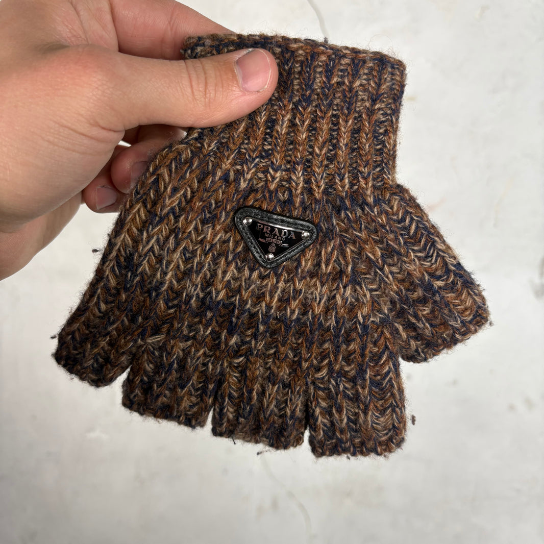 Prada Knitted Fingerless Glove