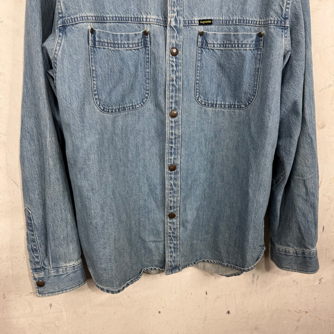 Supreme Denim Snapped Overshirt