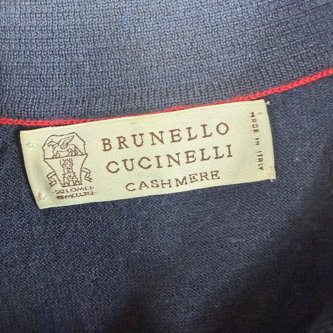 Brunello Cucinelli Cashmere Polo Sweater