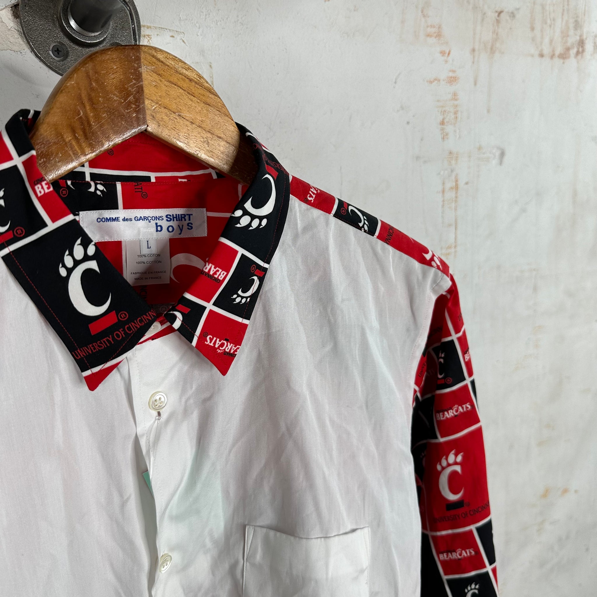 CDG Shirt x Bearcats Print Shirt
