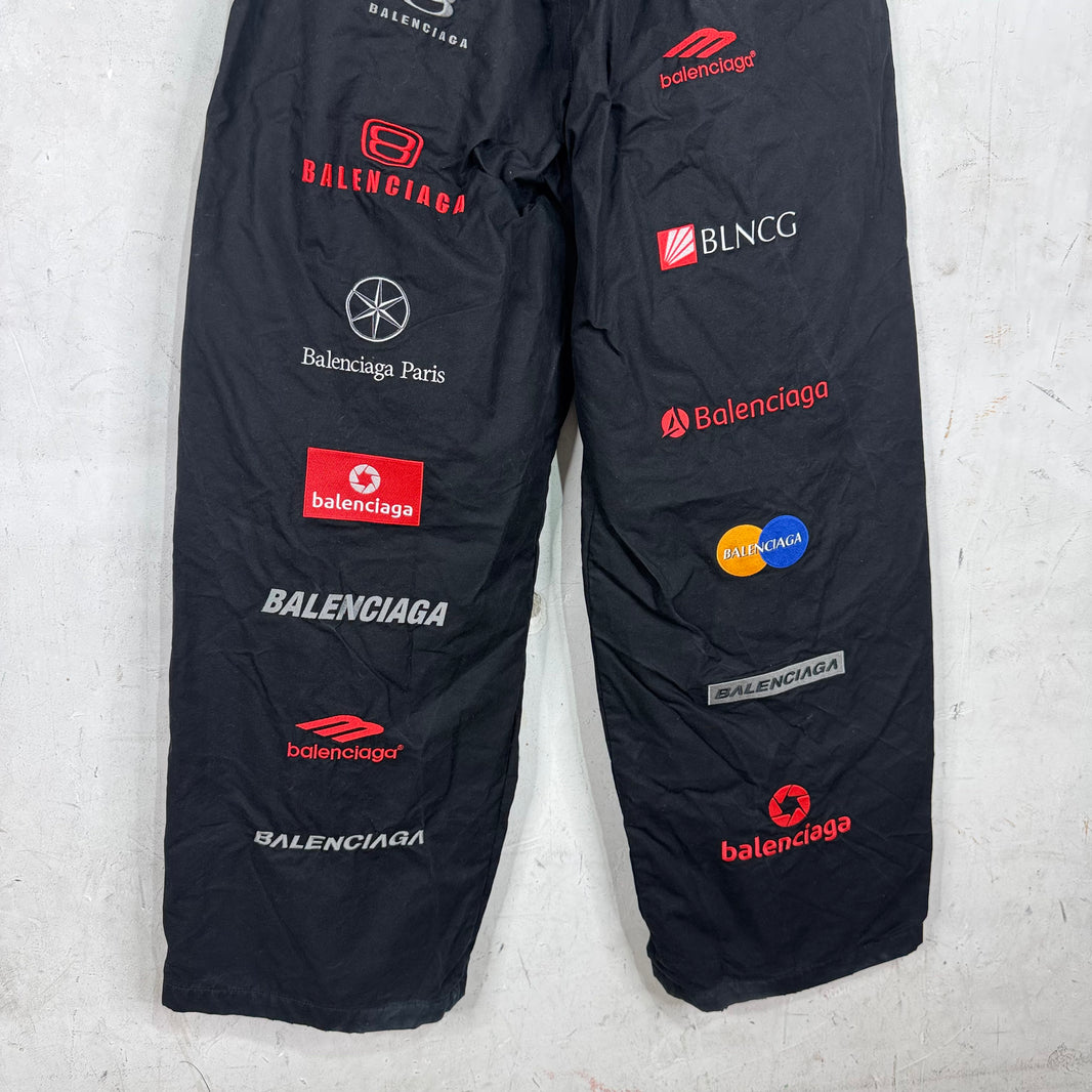 Balenciaga Multi Logo Track Pants