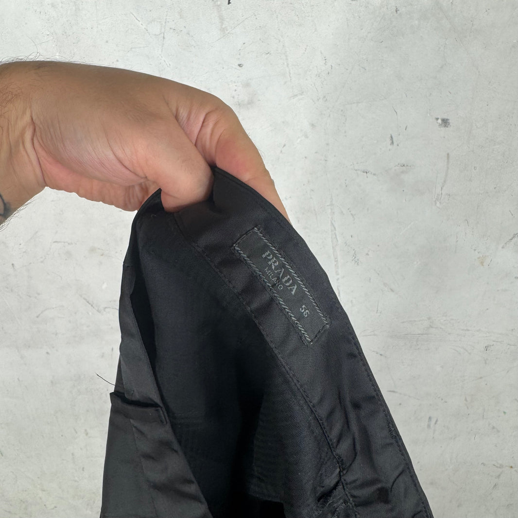 Prada Velcro Ankle Stap Nylon Pants