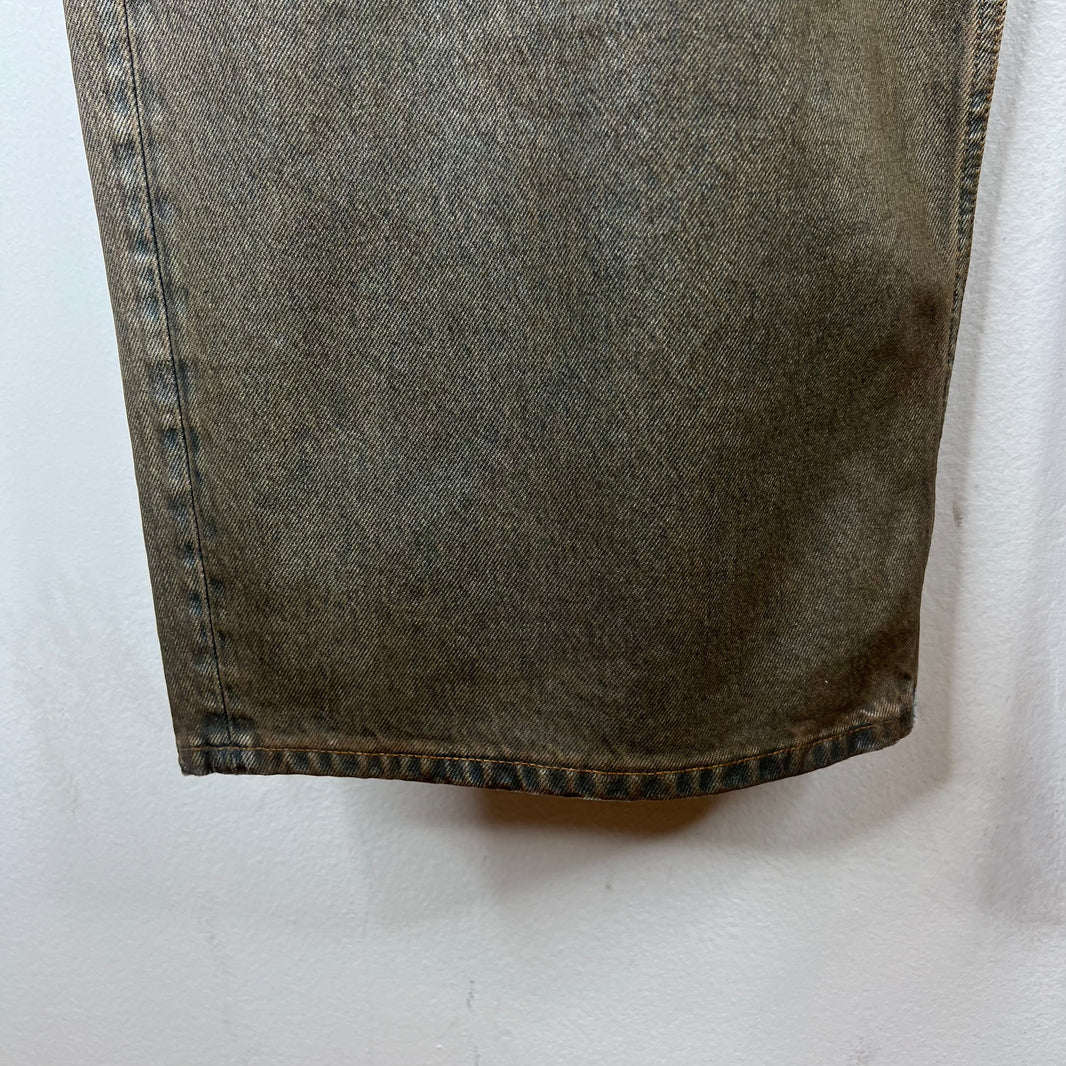 Acne Studios Baggy Waxed Jeans