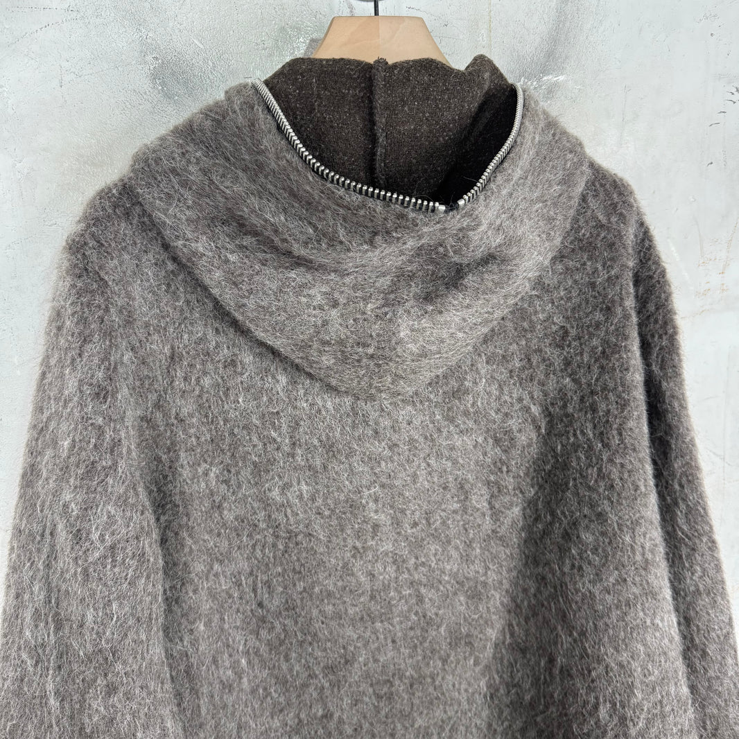 Our Legacy Mohair Full Zip Hoodie