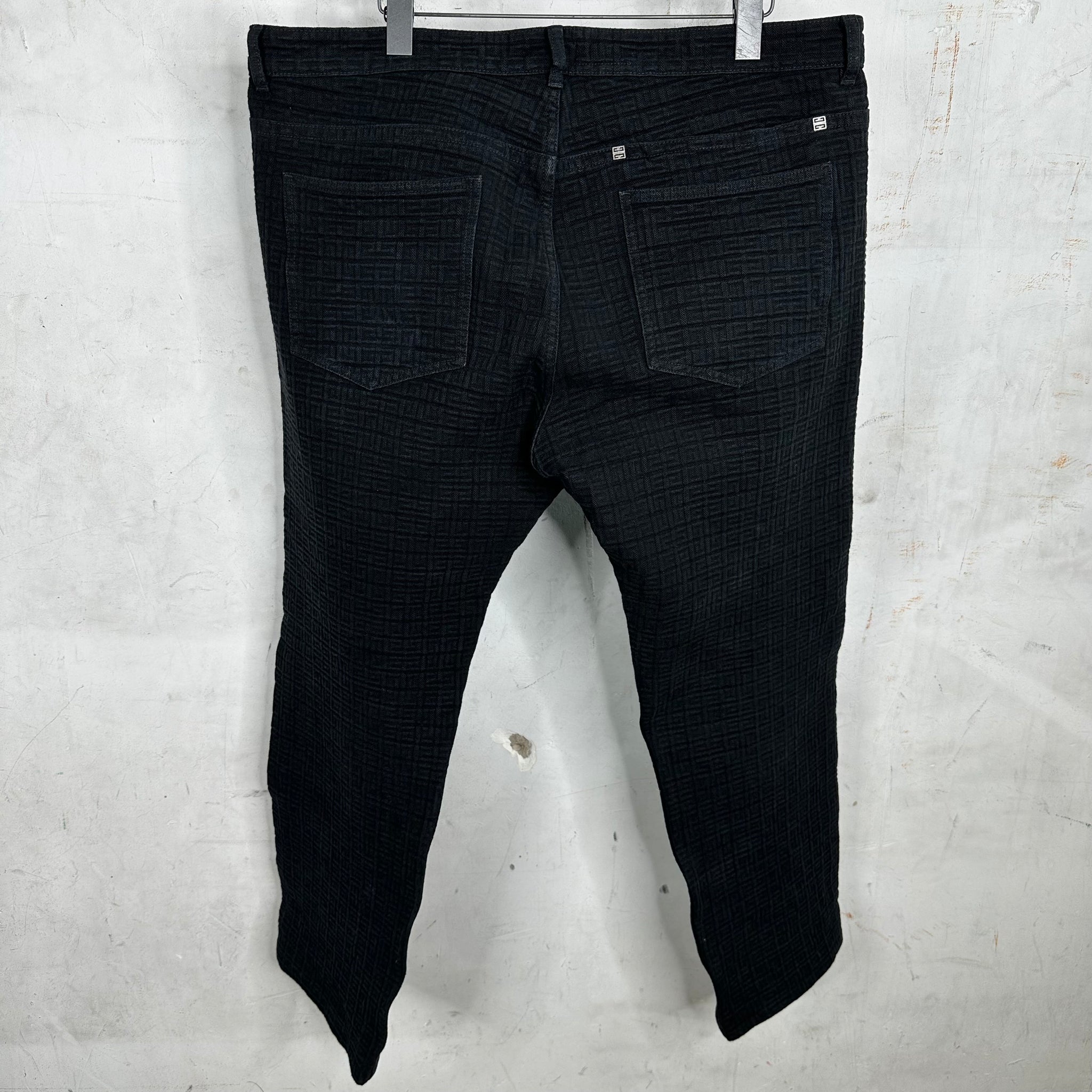 Givenchy Textured Monogram Jeans