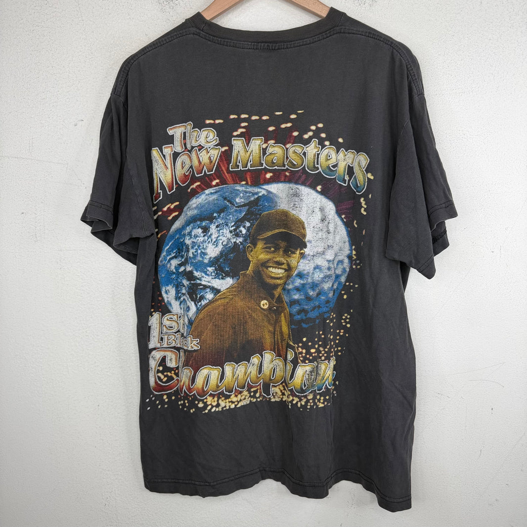 Vintage Tiger Woods The New Masters Rap T-Shirt