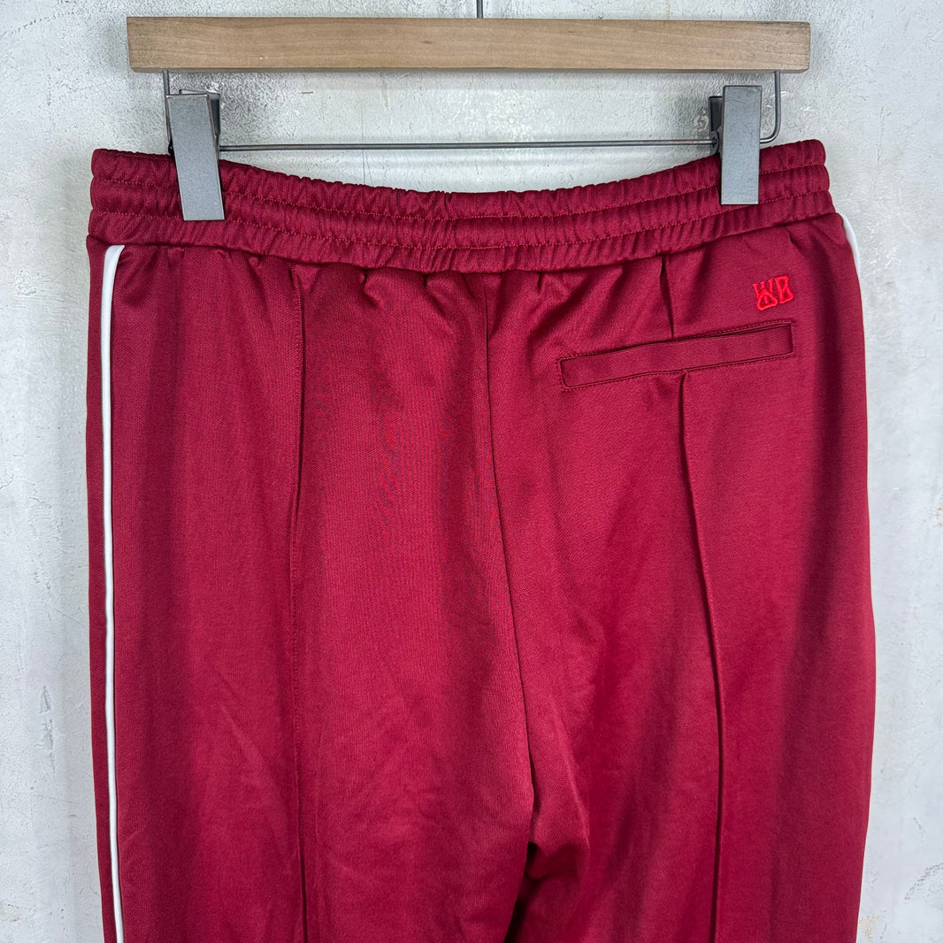 Wales Bonner Burgundy Track Pants
