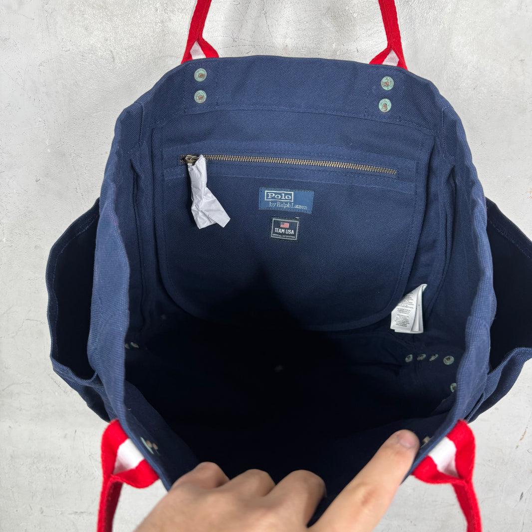 Polo Olympics Canvas Tote