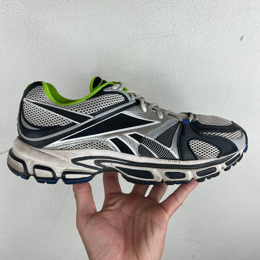 Vetements Reebok Blue/Green Spike Runner Sneakers