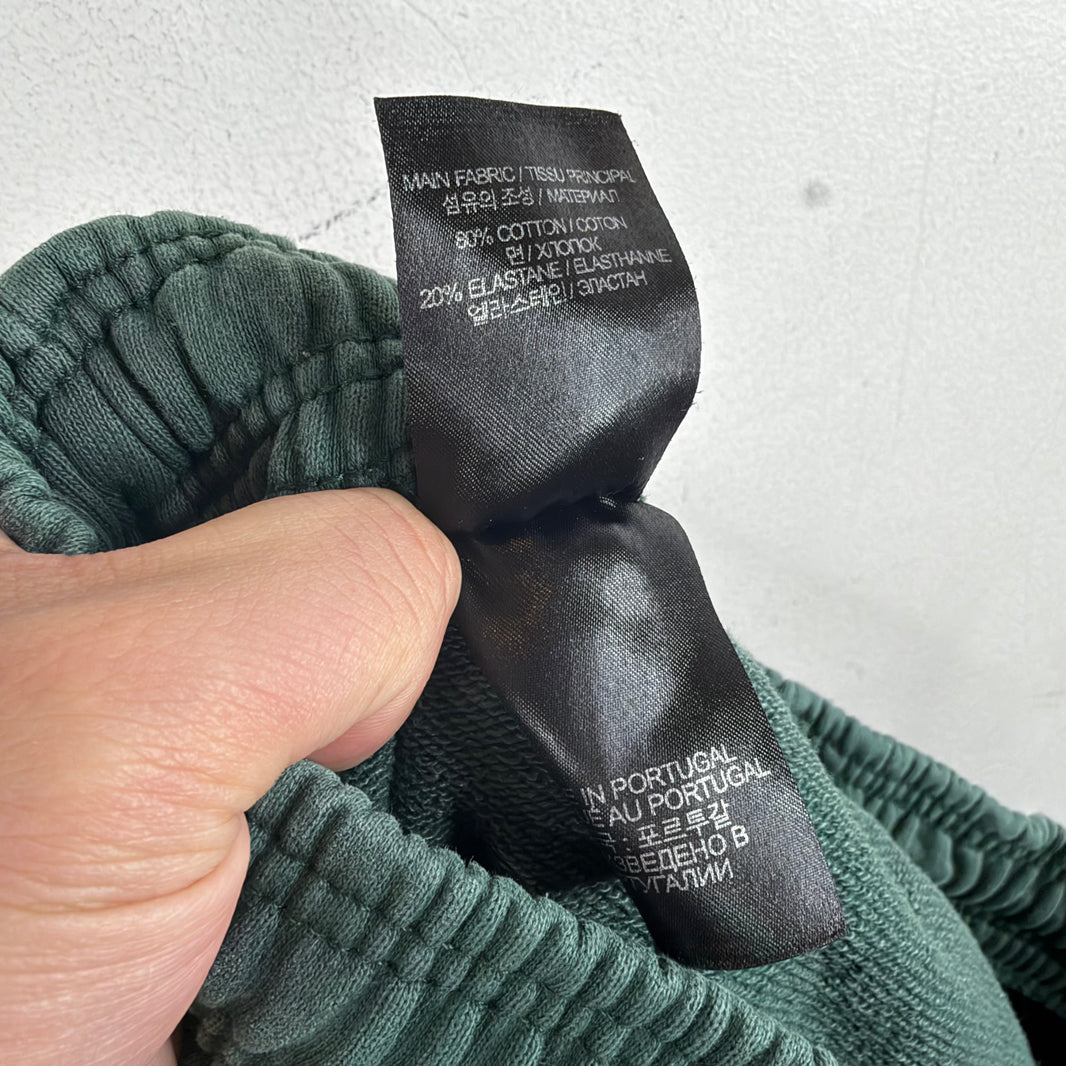 Vetements Police Green Baggy Sweatpants