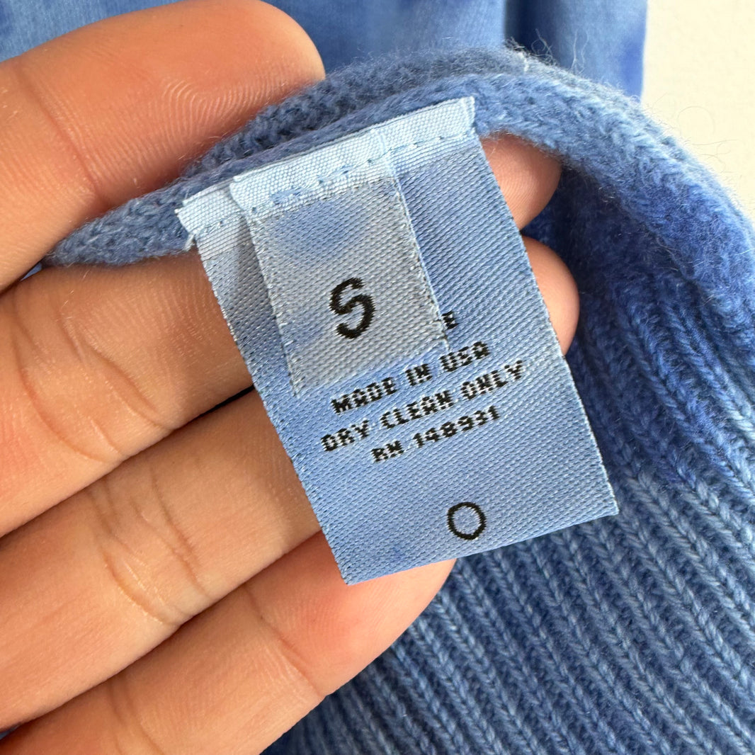 Elder Statesman Blue Tie-Dye Sweater