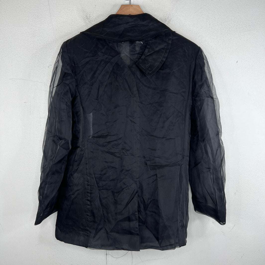 Margiela Sheer Double Breasted Coat