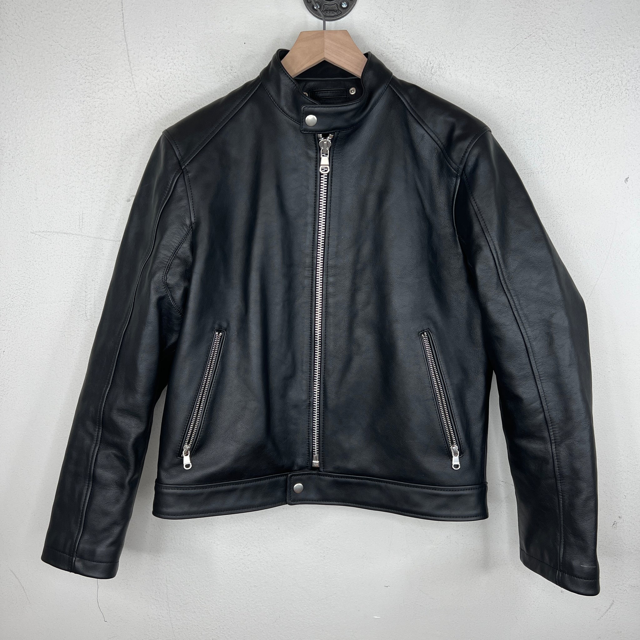 Stussy Leather Moto Jacket
