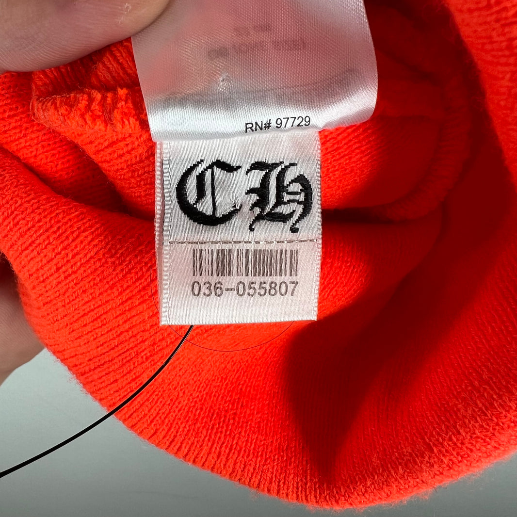 Chrome Hearts Orange Watch Cap
