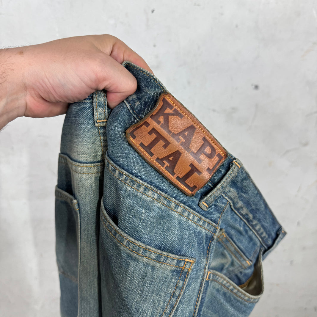 Kapital Lightwash Flared Jeans