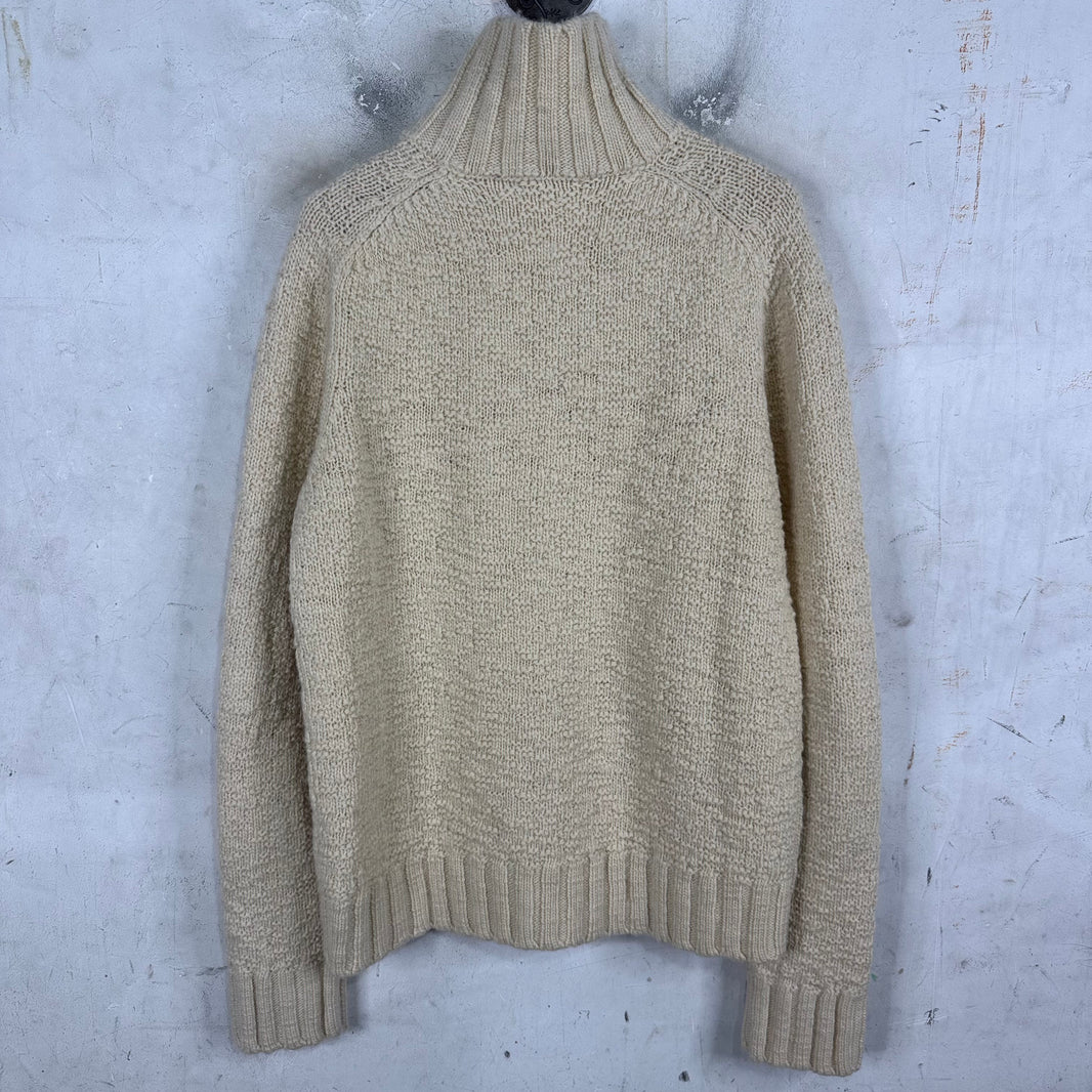 Jil Sander Zipped Wool Sweater
