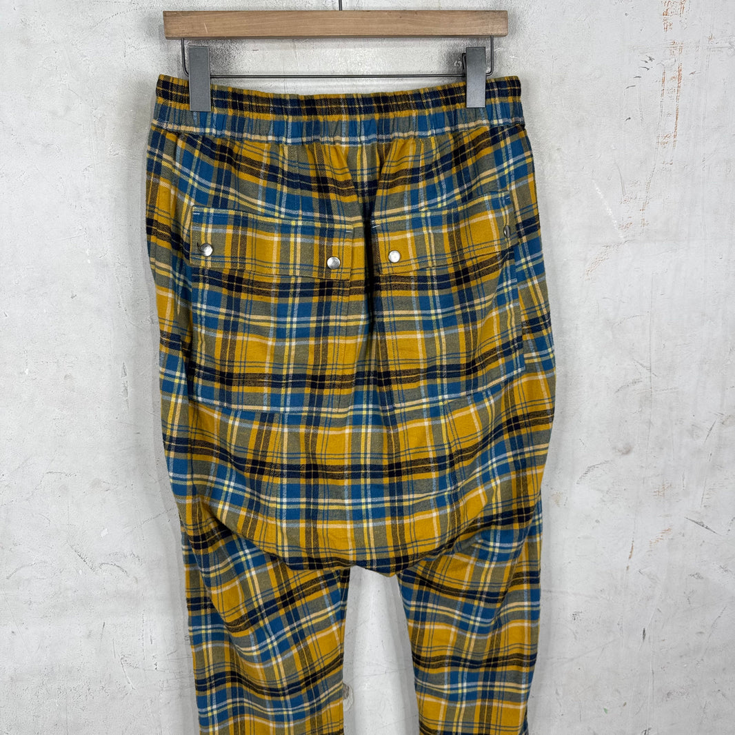Rick Owens Phlegelethon Flannel Pants