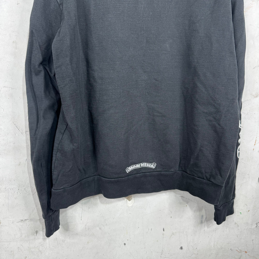 Chrome Hearts Vertical Logo Hoodie
