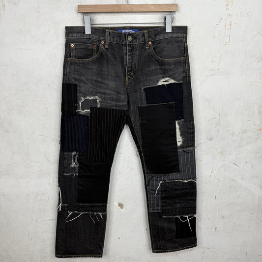 CDG Junya Patchwork Jeans Black