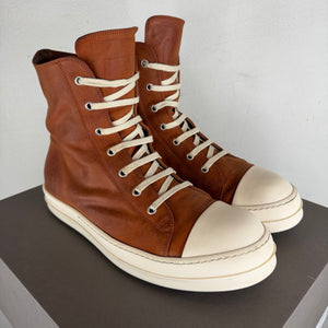 Rick Owens Leather Clay Ramones