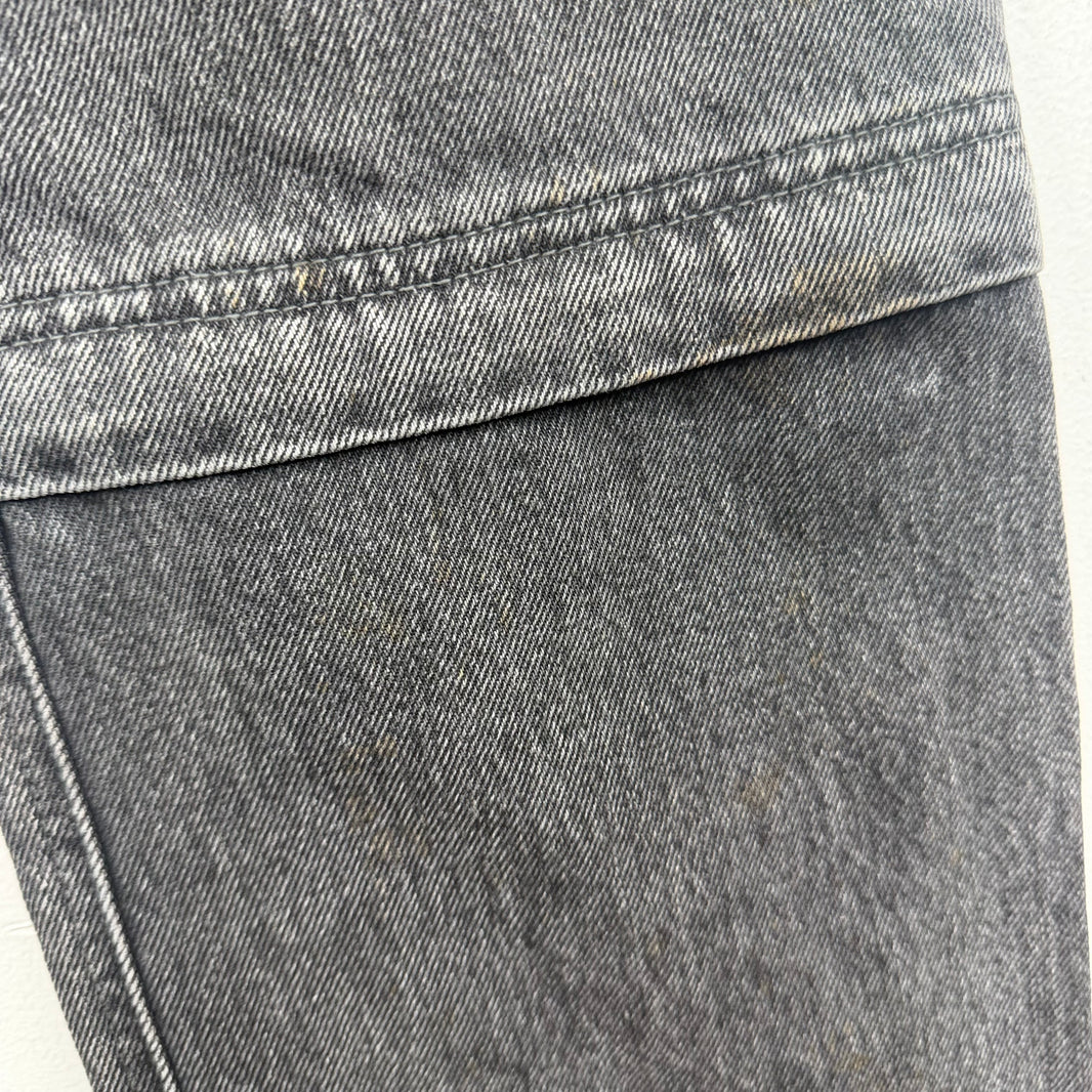 Balenciaga 3 Way Convertible Black Jeans