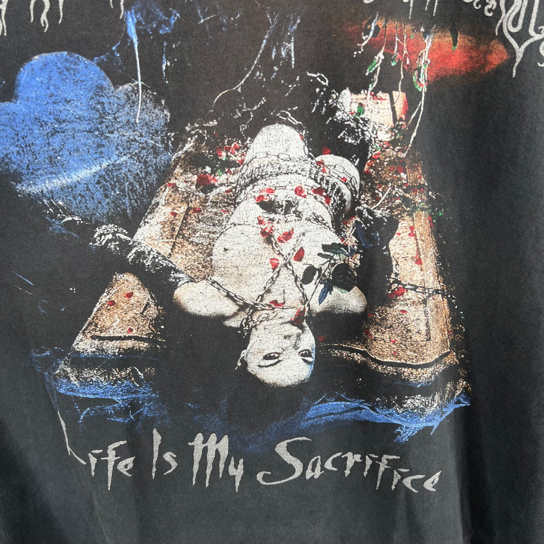 Vintage Cradle of Filth Life is My Sacrifice L/S T-Shirt