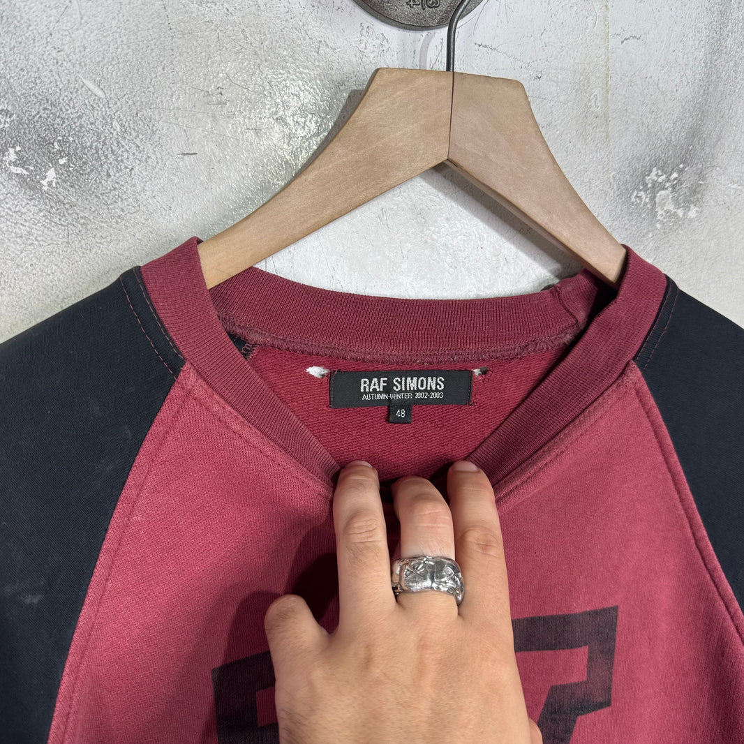 Raf Simons 02' Virginia Creeper Baseball Raglan