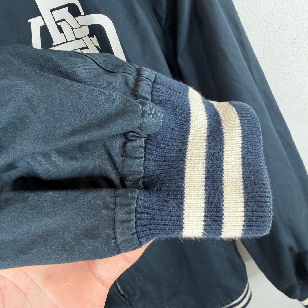 Bape Navy Cotton Varsity Jacket