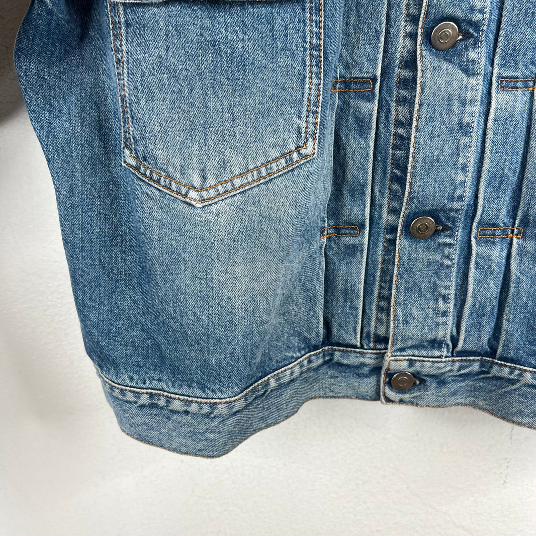 Margiela Distressed Washed Denim Jacket