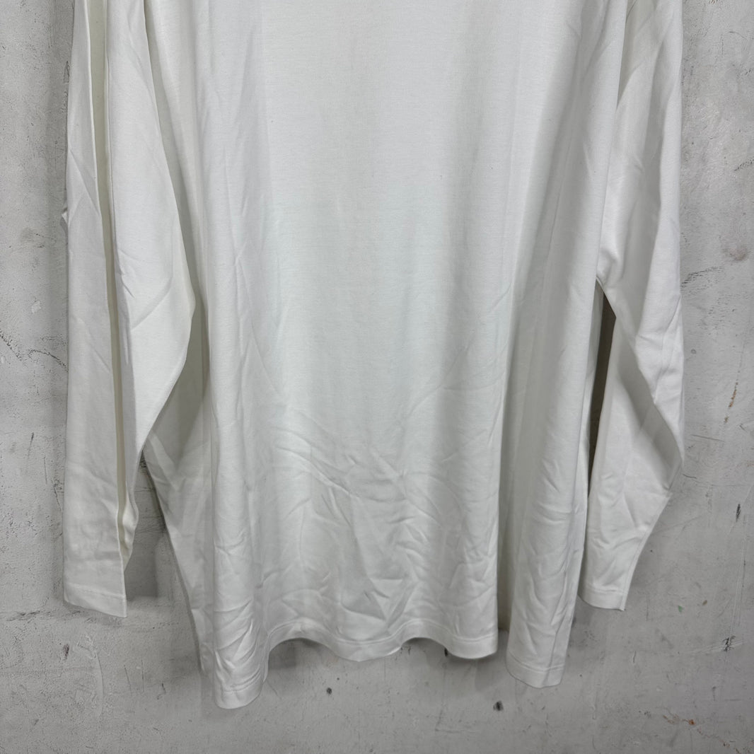 Prada Applique Patch L/S T-Shirt