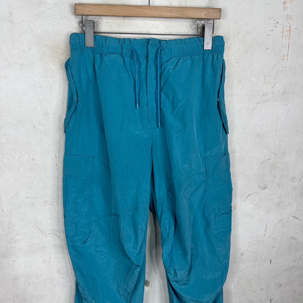 Louis Vuitton Teal Nylon Cargo Pants