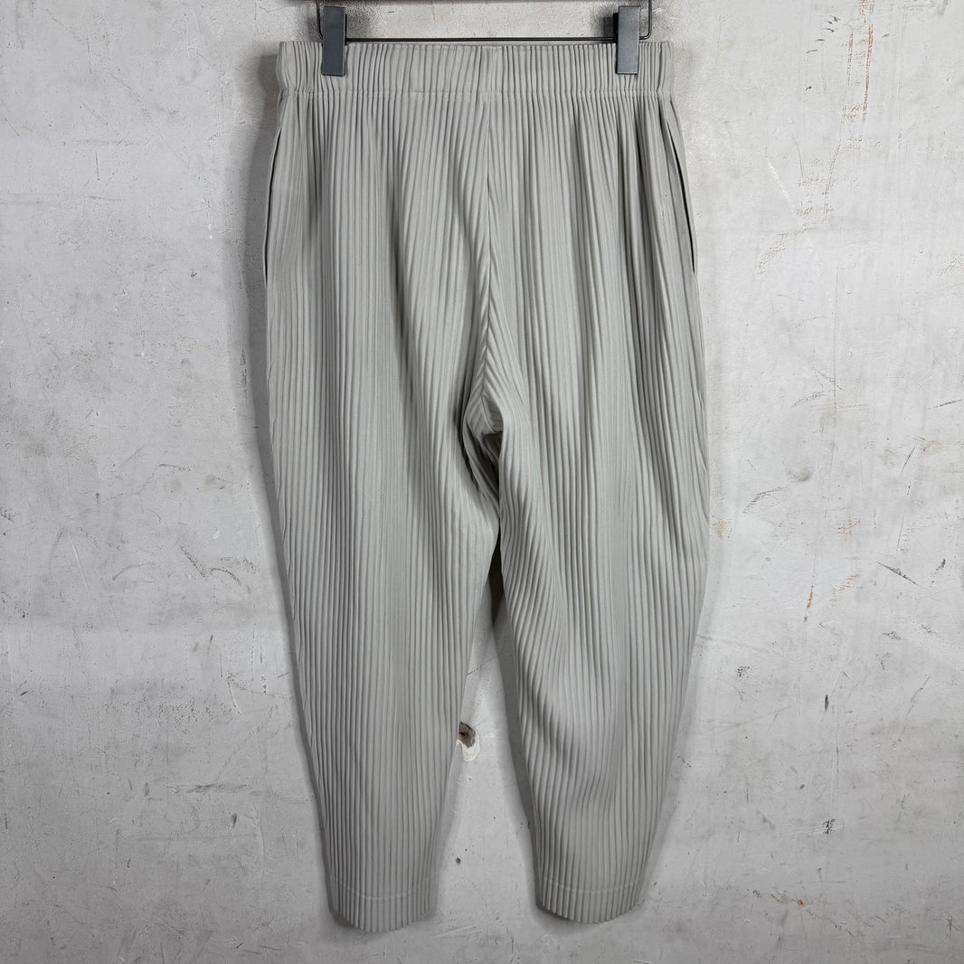 Issey Miyake Homme Plisse Pleated Stone Trousers