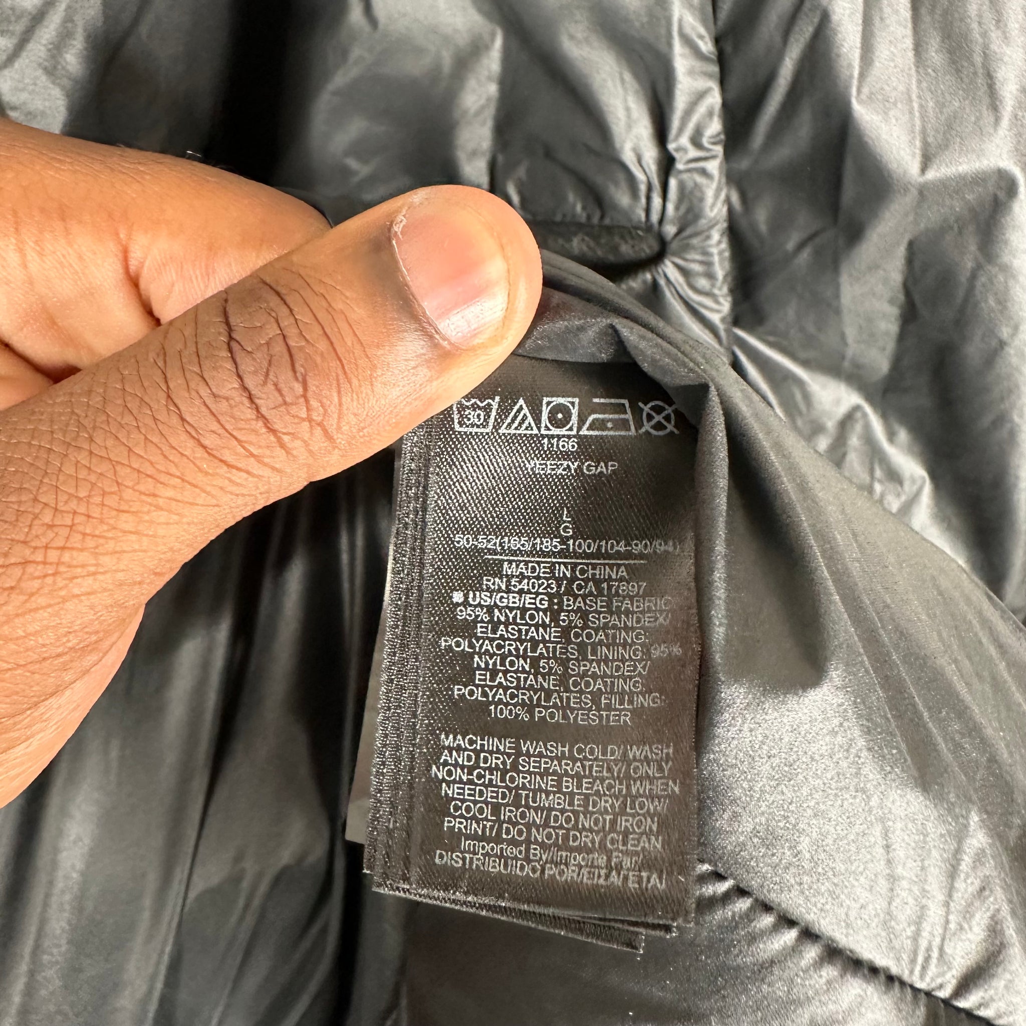 Yeezy Gap Long Round Jacket