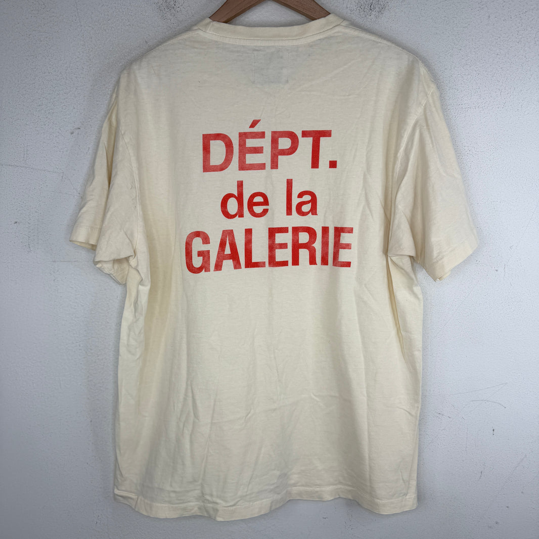 Gallery Dept French Logo Cream T-Shirt